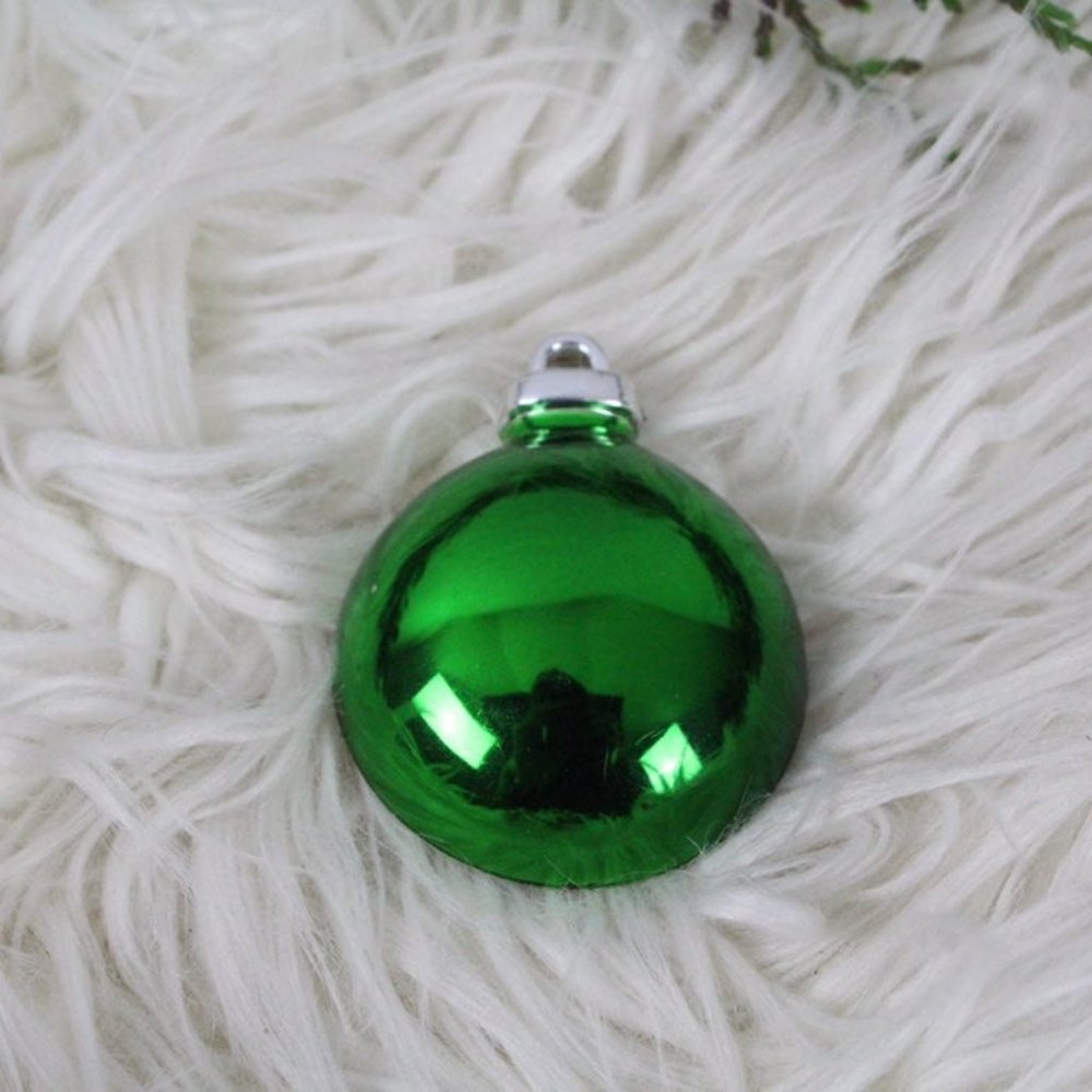 pendant vintage glass green ornament